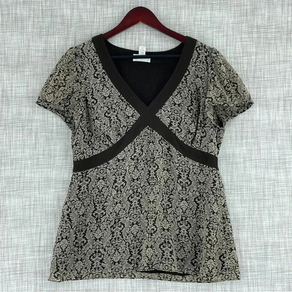 LOFT Tops - LOFT Womens Size 12 Blouse v-neck 2652
